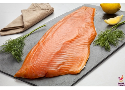 Filet de saumon fumé origine Norvège